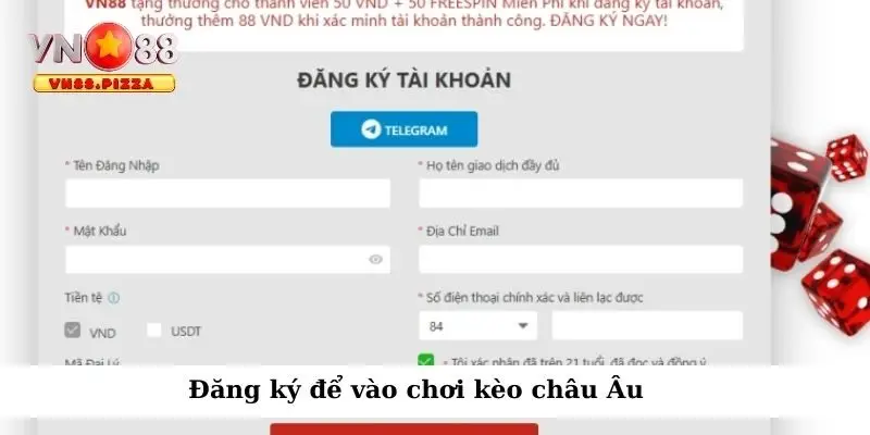 Kèo châu Âu - Cách đọc kèo Vn88 và mẹo cược hiệu quả 4 Cách đăng ký Vn88 và tham gia cược kèo 1X2